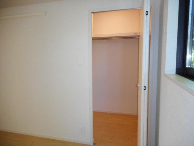 収納　大きなスペースがあり、収納には困りません