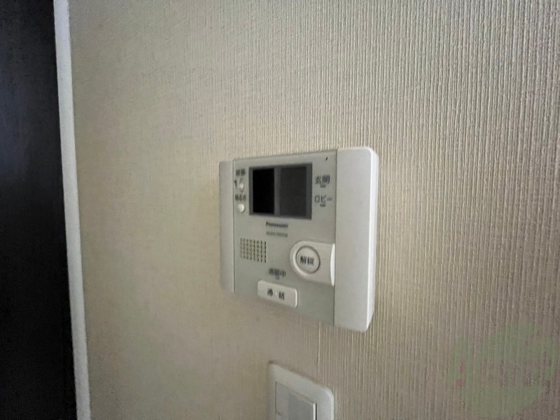 セキュリティ　インターホンは通話ができるので急な訪問があっても安心です。