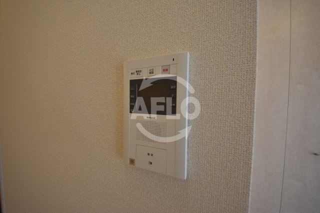セキュリティ　RIDGE北堀江　モニター付きインターフォン