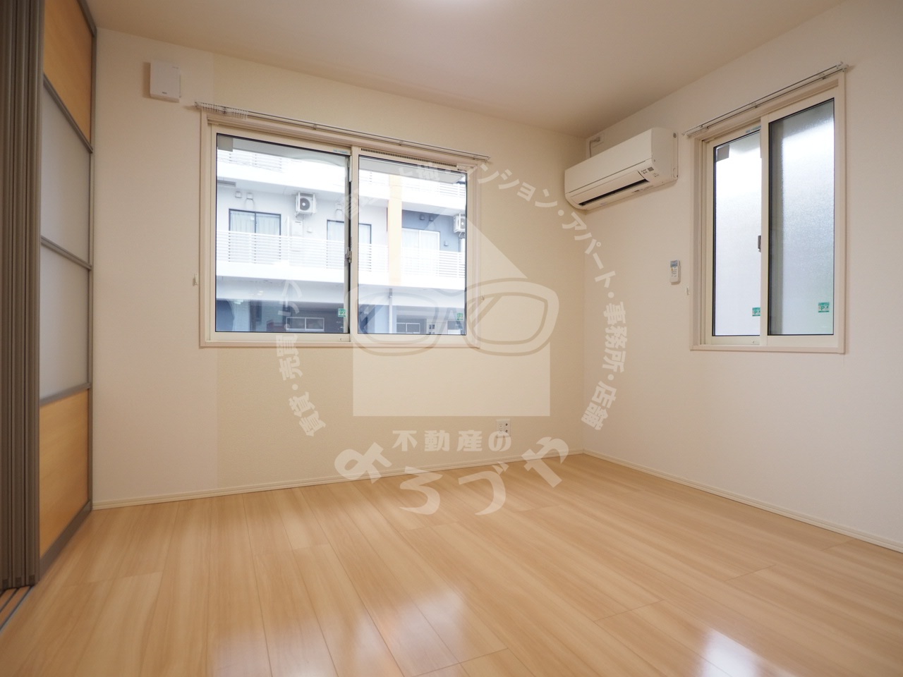その他設備　各部屋にはエアコンが完備されている快適空間です