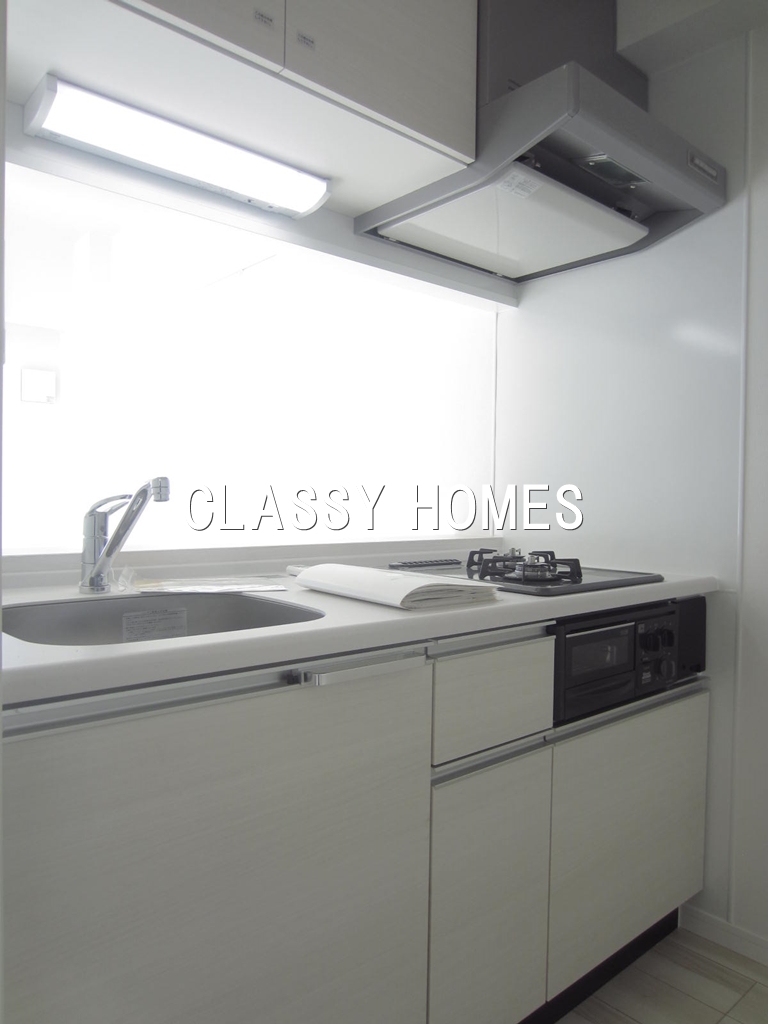 キッチン　2015年竣工　カーナ大井町：キッチン