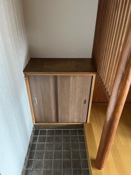 玄関　毎日通る玄関はこちらです
