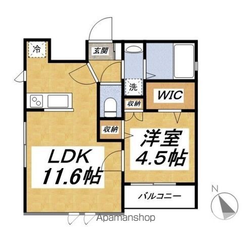 ヘーベルメゾン平和台の間取り写真