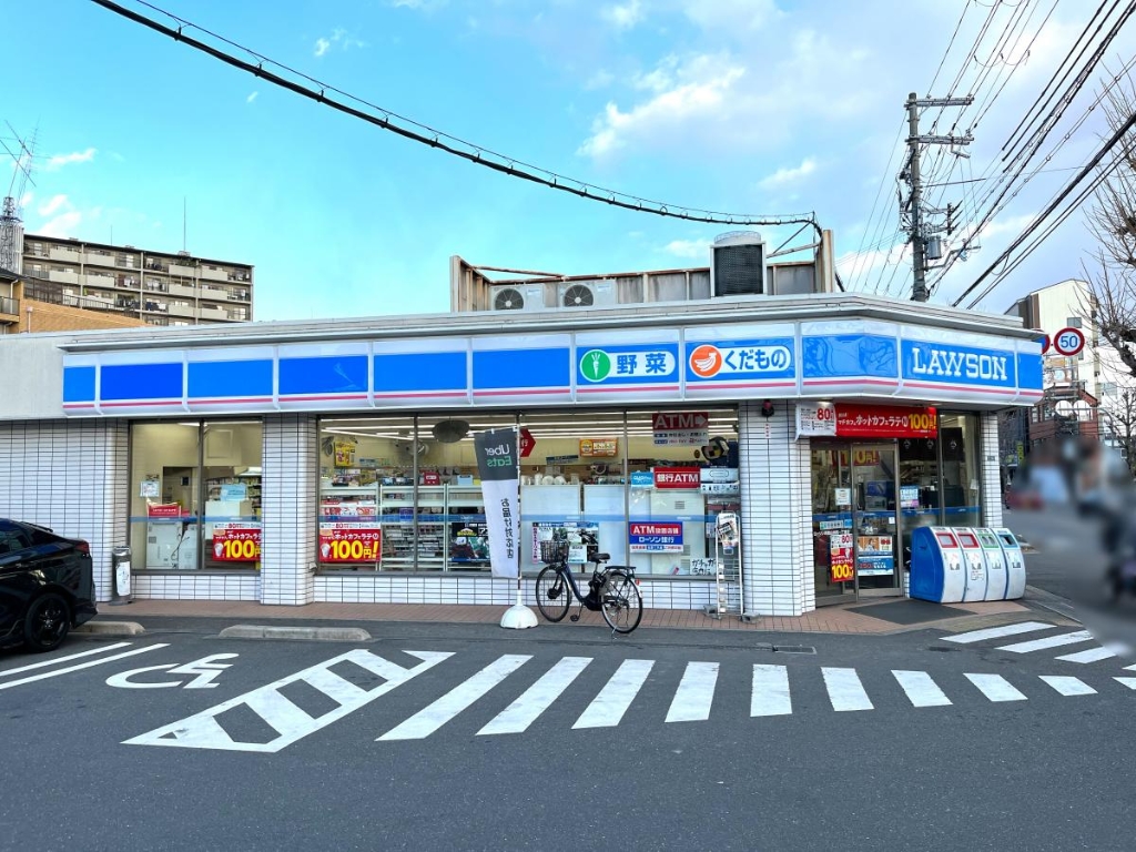 コンビニ　ローソン 吹田山田西一丁目店（コンビニ）まで548m