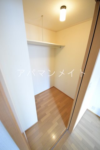 収納　ウォークインクローゼットになります
