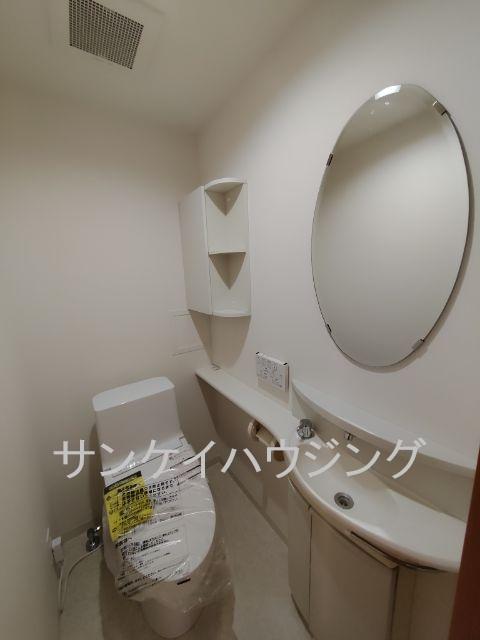 クレッセント国立ディアナプレイスのトイレ写真