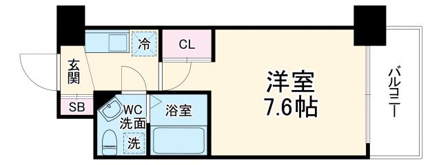 ARISTO扇町の間取り写真