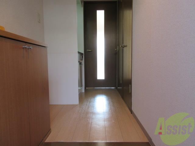 収納　玄関スペースもしっかりとありますね。