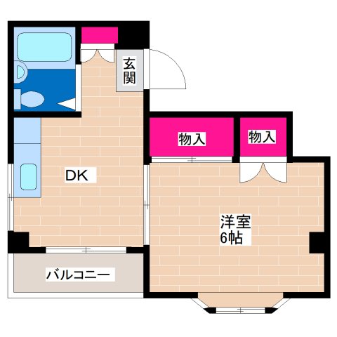 ロイヤル長吉の間取り写真