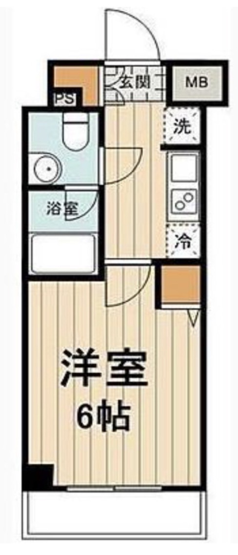 グラントゥルース門前仲町の間取り写真