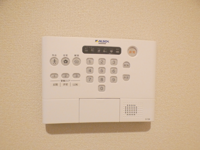 セキュリティ　ALSOKホームセキュリティ搭載