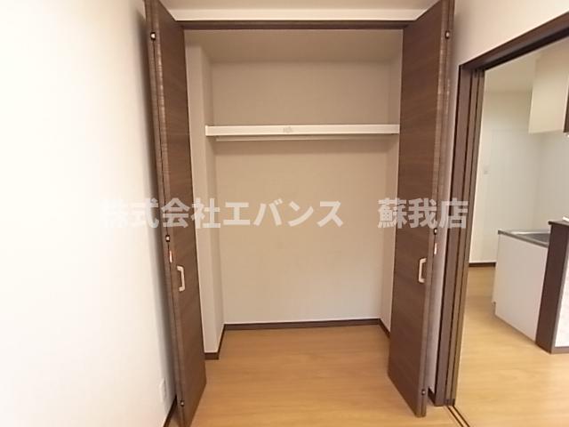 収納　収納のためのスペースです