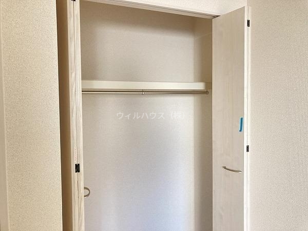 収納　クローゼット！