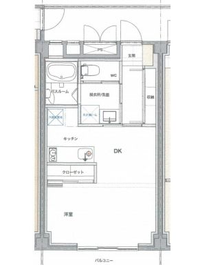 ルームサンセットタウンの間取り写真