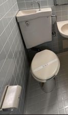 西鉄天神大牟田線 西鉄平尾駅 徒歩10分 8階建 築38年のトイレ写真