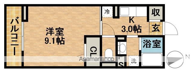 ＪＲ東海道本線 掛川駅 徒歩7分 3階建 築6年の間取り写真
