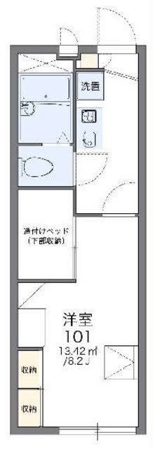 レオパレス品川の間取り写真
