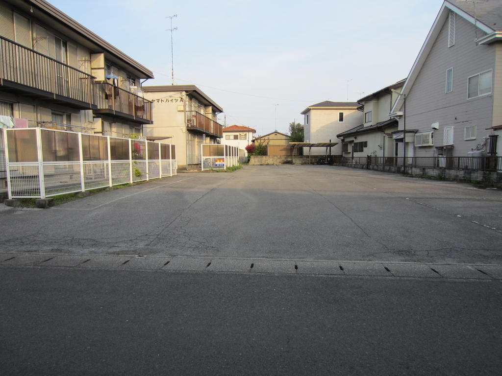 【宇都宮市大和のアパートの駐車場】