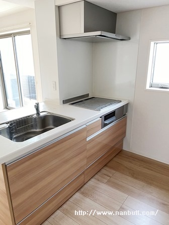 キッチン　IHクッキングヒーター付きシステムキッチン