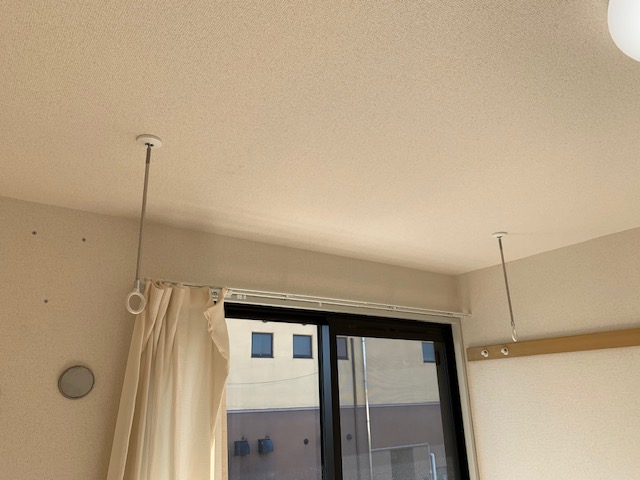 その他設備　室内物干し