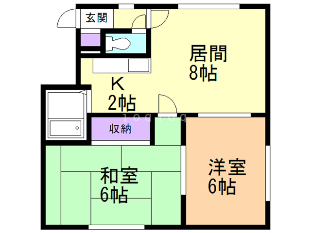 サンシャインの間取り
