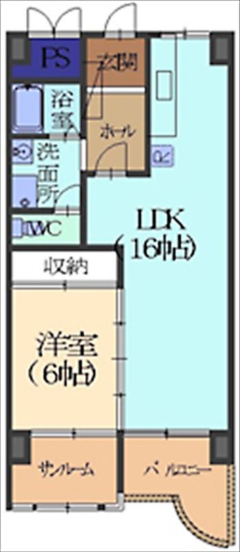 メイプルハイツの間取り