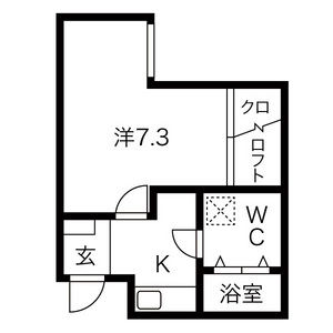 【インフィニティ今池の間取り】