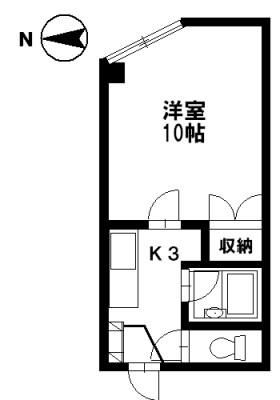 リバティライフ出雲の間取り