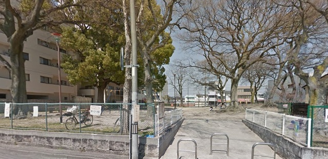 公園　新靭公園（公園）まで97m