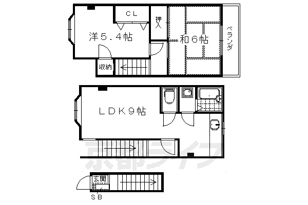 【ハイツ森田の間取り】