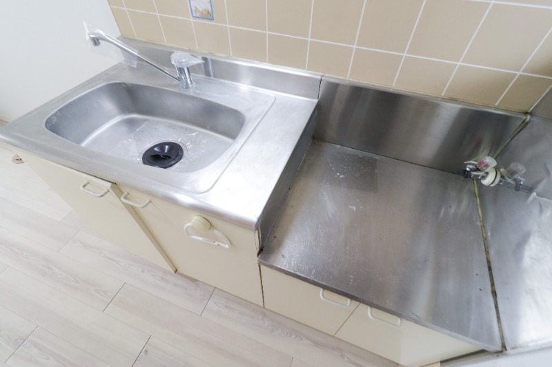 キッチン　図面と現状が相違がある場合には現状を優先