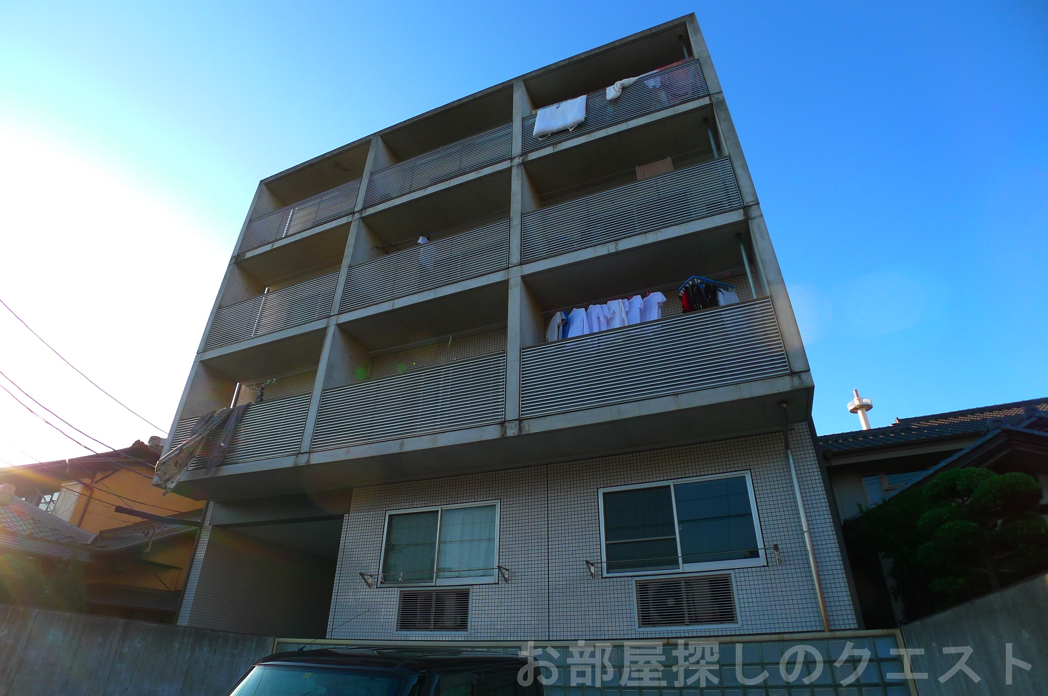 名古屋市昭和区台町のマンションの建物外観