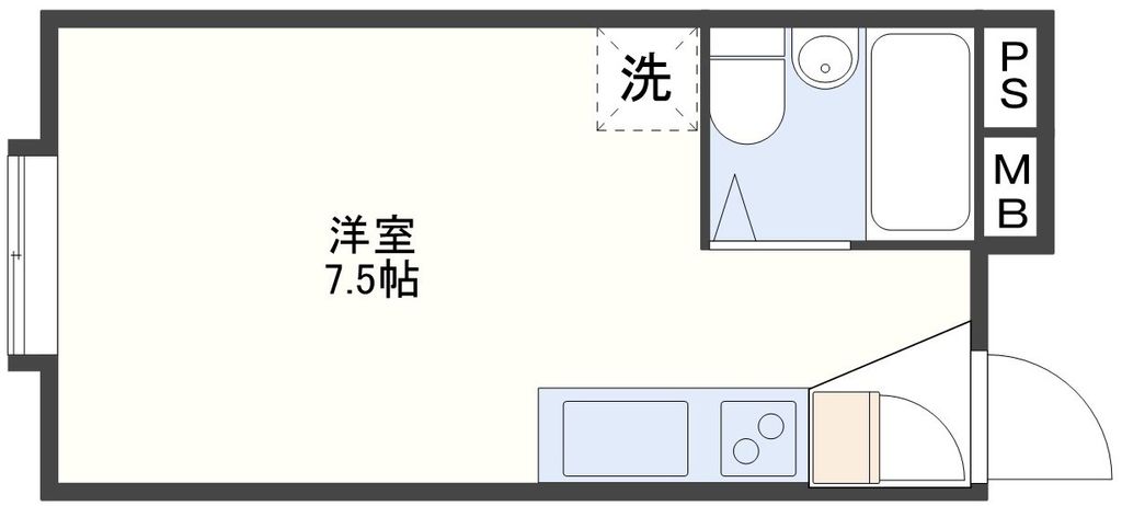 アベニューりんご館の間取り