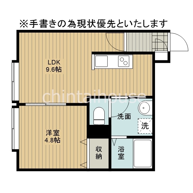 コーポＬＵＮＡ文京台の間取り