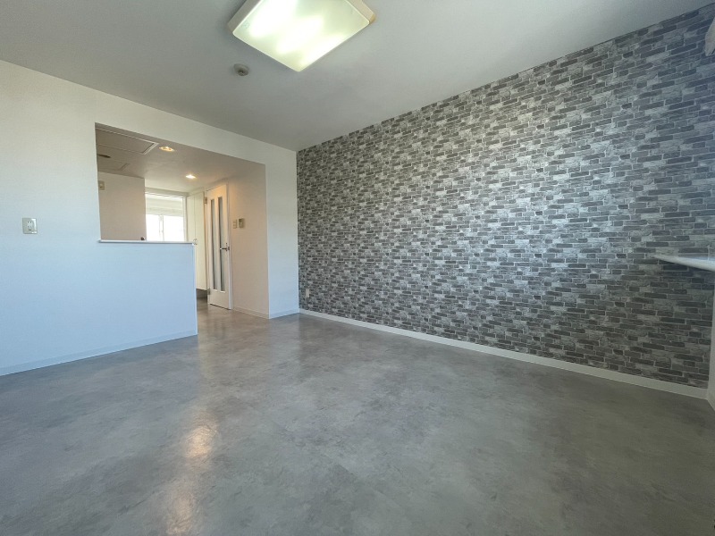 居室・リビング　床がオシャレすぎるリビング♪