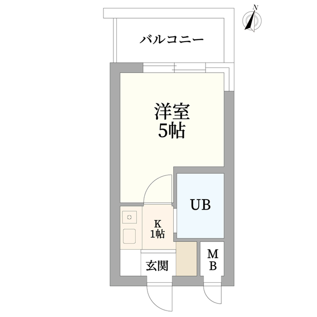 エヴェナール代々木の間取り