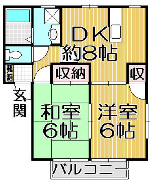 アクティブ千鳥の間取り