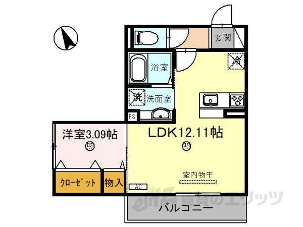 IL Fiore(イルフィオーレ)1の間取り