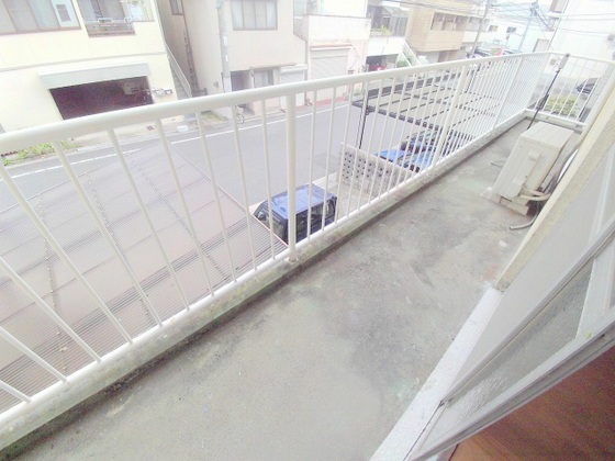 バルコニー　※別部屋の写真です