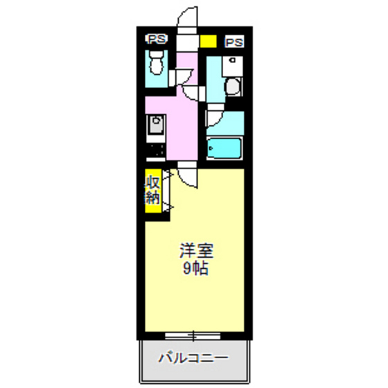 パールヒルズ下中居の間取り