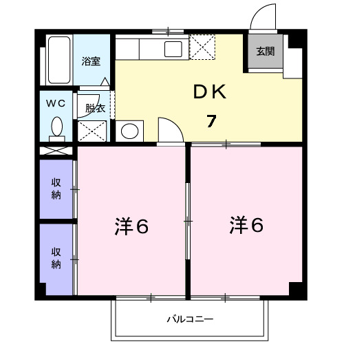 フェアリーハイツの間取り