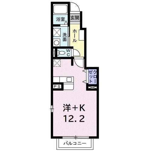 ノーブルメゾン　飯塚の間取り