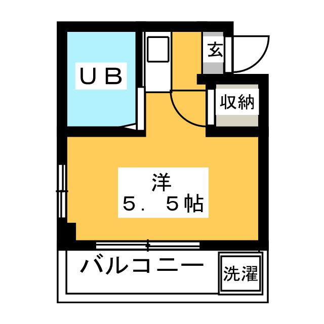 練馬区桜台のマンションの間取り