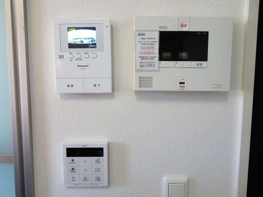 その他設備　来た人の顔が分かり安心ですね！