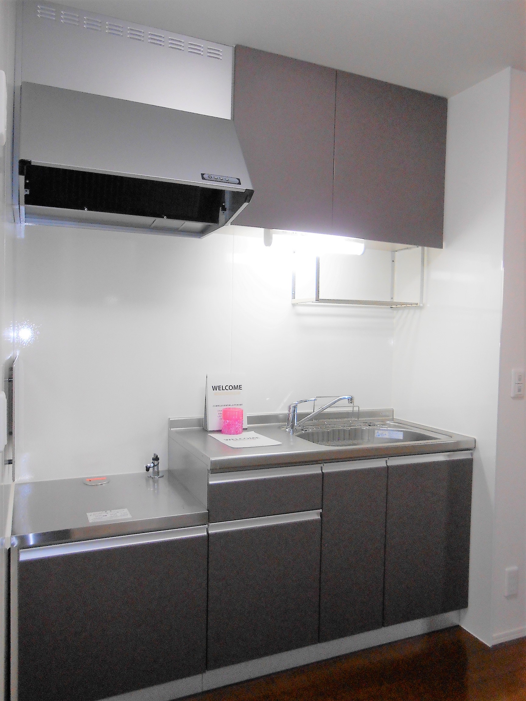 キッチン　人気のカウンターキッチン！ガスコンロ設置可能！