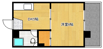 第３小河内ビルの間取り