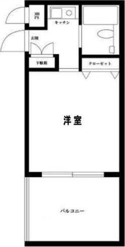 川崎市麻生区岡上のマンションの間取り