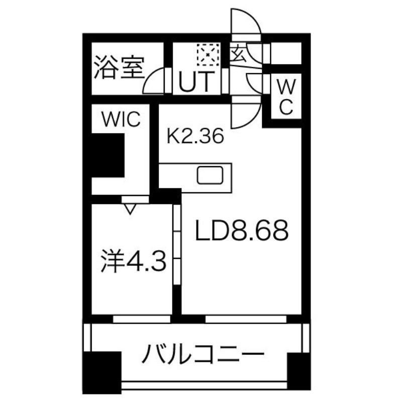 MODENA DIMORAの間取り