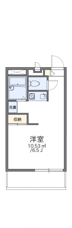 レオパレス田川IIの間取り