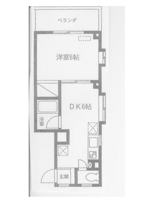 横浜市鶴見区寛政町のマンションの間取り